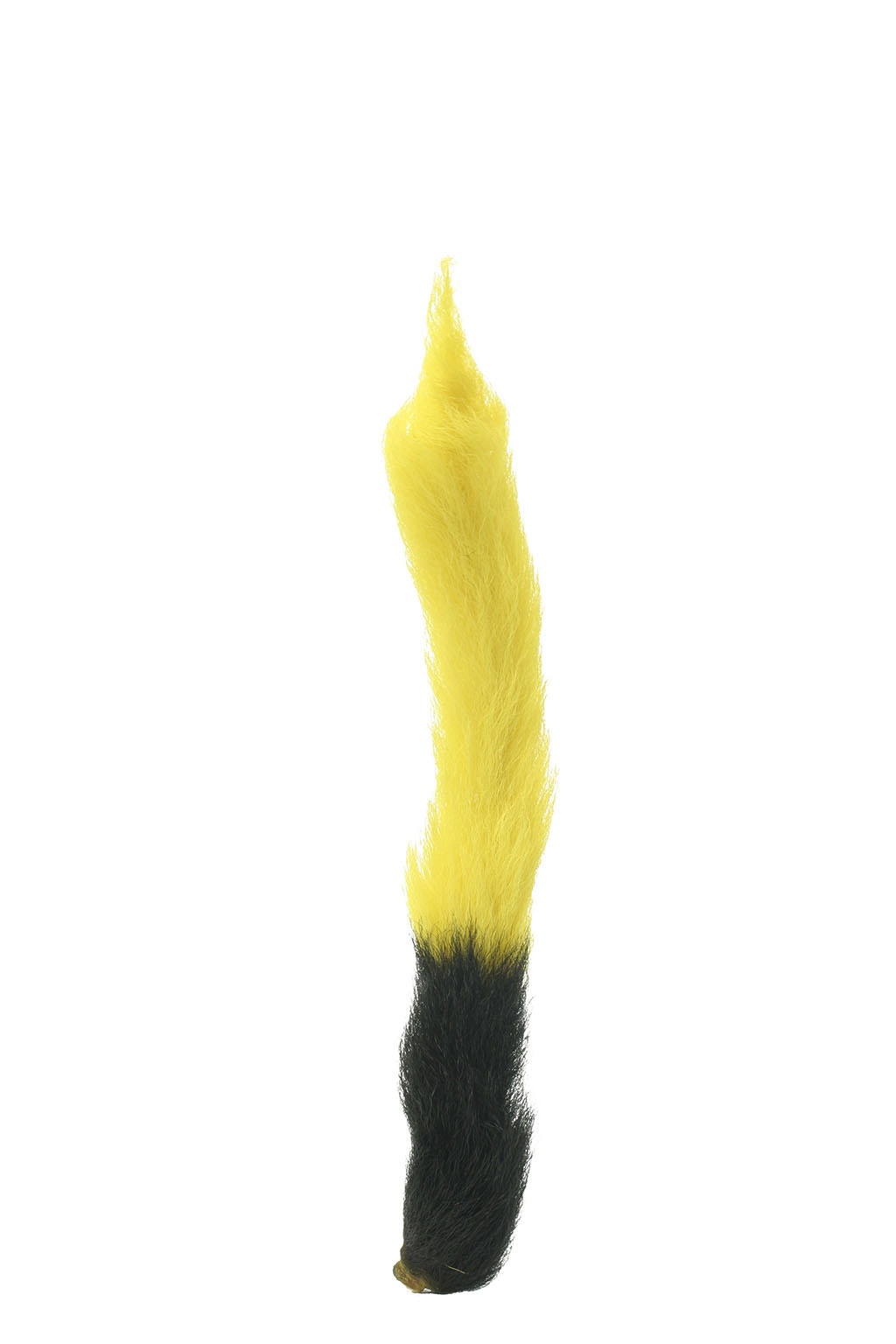 Calf Tails-Assorted Tails 8-10 Inch - Lemon Yellow