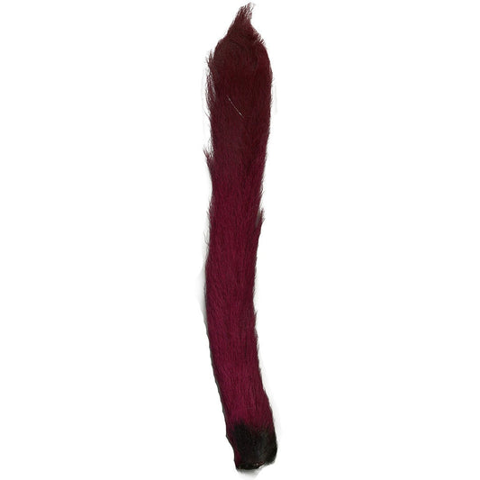 Calf Tails-Assorted Tails 8-10 Inches - Maroon