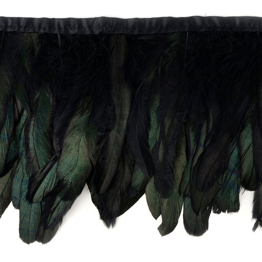 Half Bronze-Irid Coque Fringe Black Irid