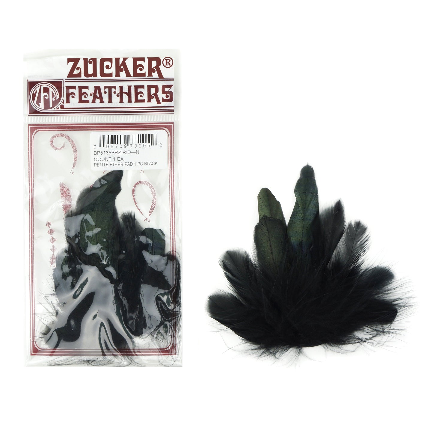 Rooster Petite Feather Pad - Natural