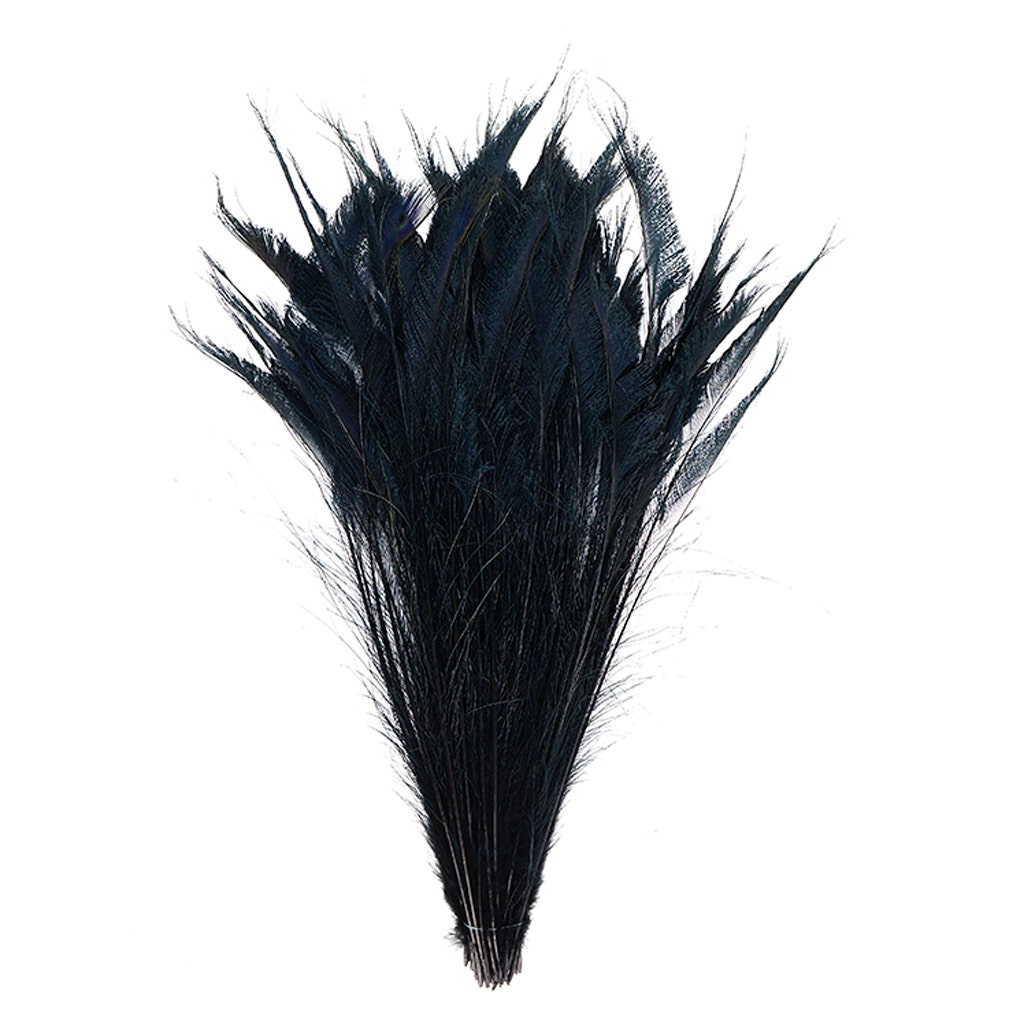 Peacock Swords Bleach Dyed - Black
