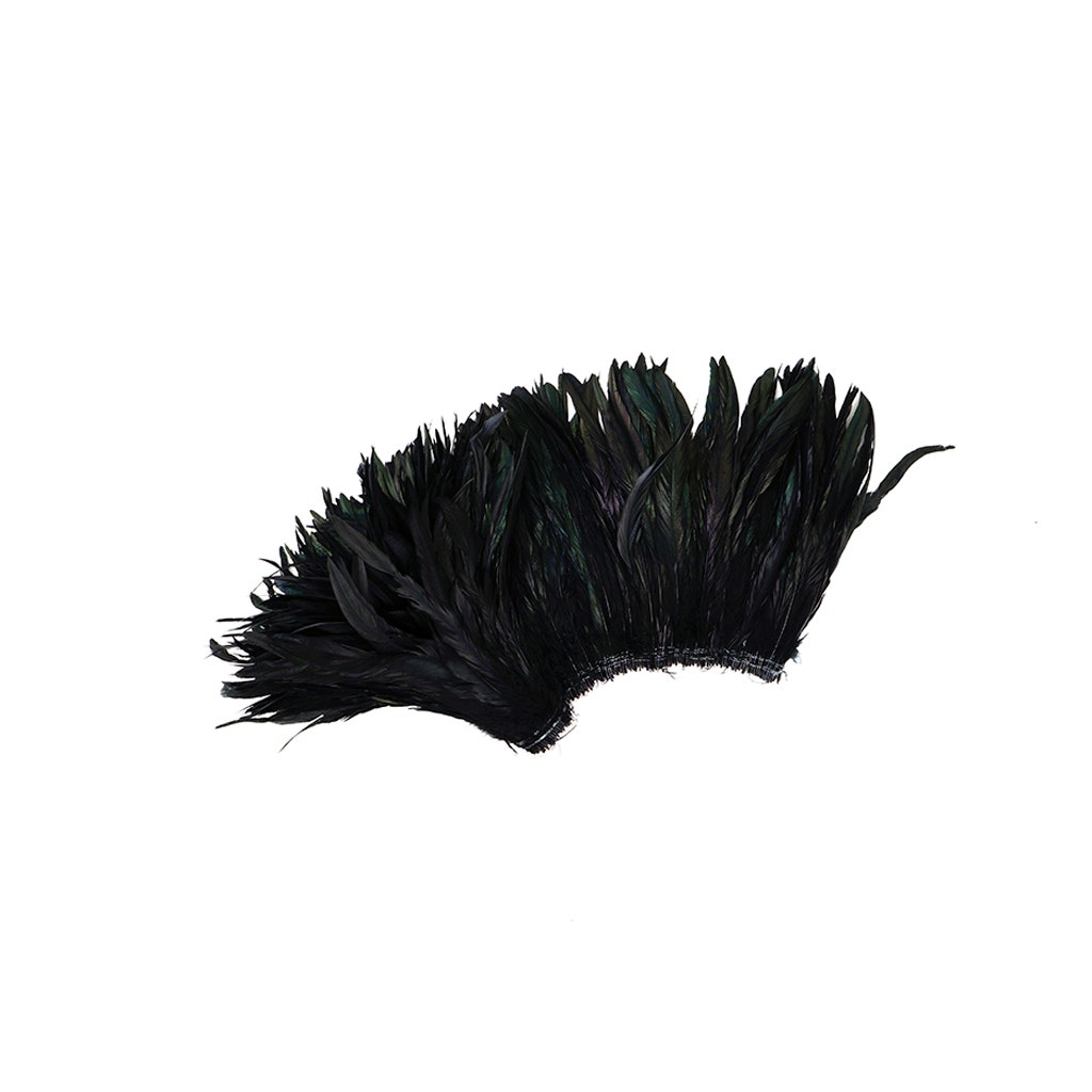 Rooster Coque Tails Feathers Dyed Over Half Bronze 9-12 " [1/4 LB Bulk]