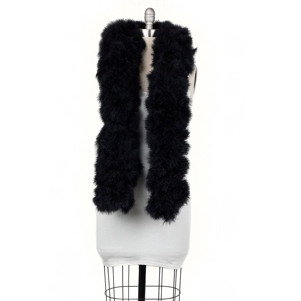 Marilyn Feather Boa - Black