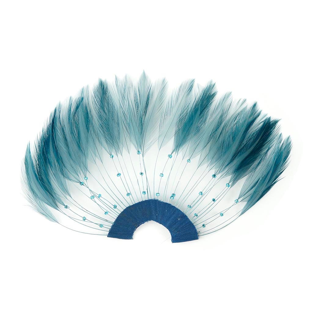 Feather Hackle Plates Solid Colors - Country Blue-hp