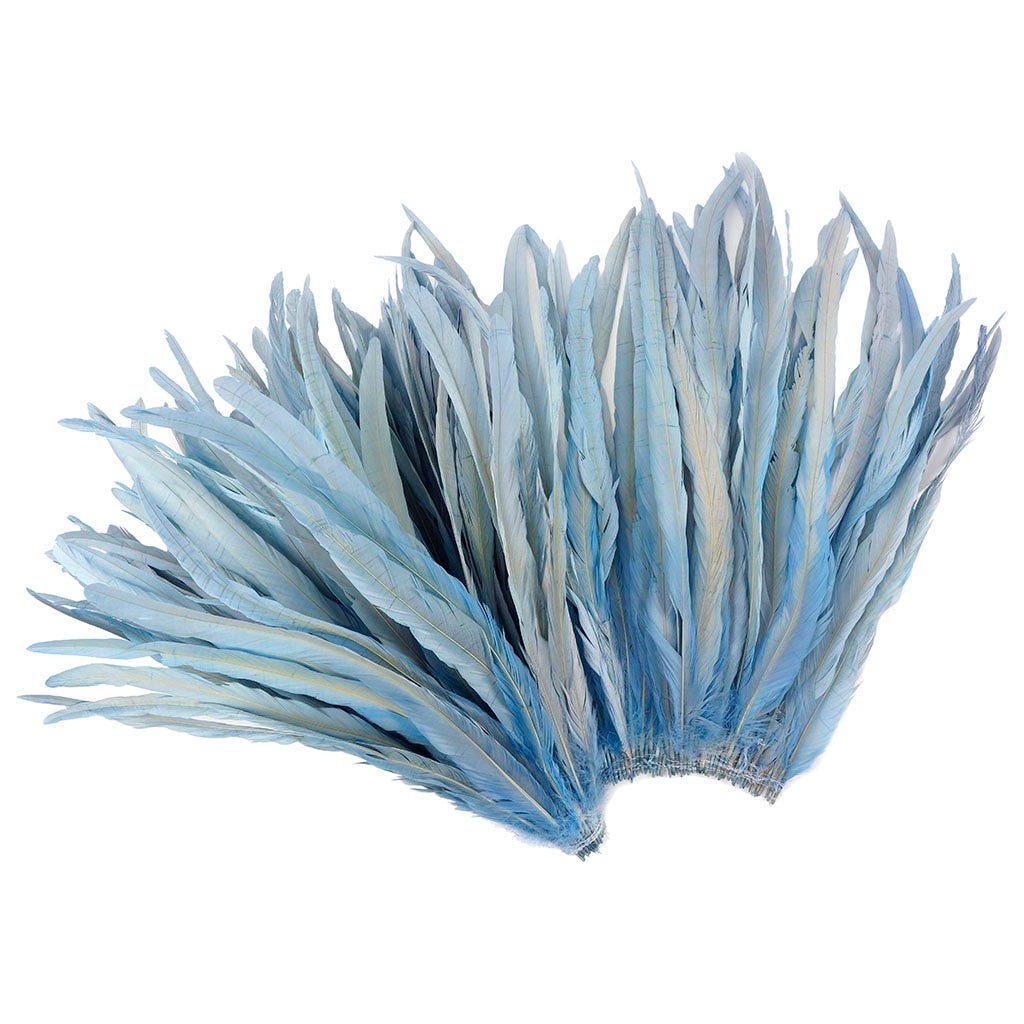 Rooster Coque Tails-Bleach-Dyed Light Blue