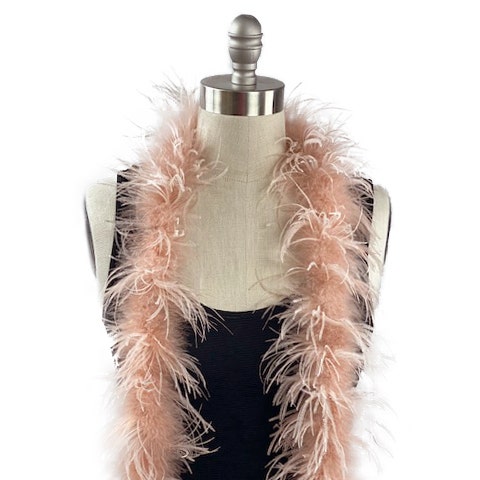 Ostrich Feather Boa - Value Two-Ply - Champagne