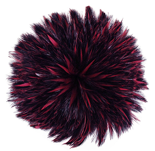 Rooster Hackle-Dyed Furnace 1YD - Fig