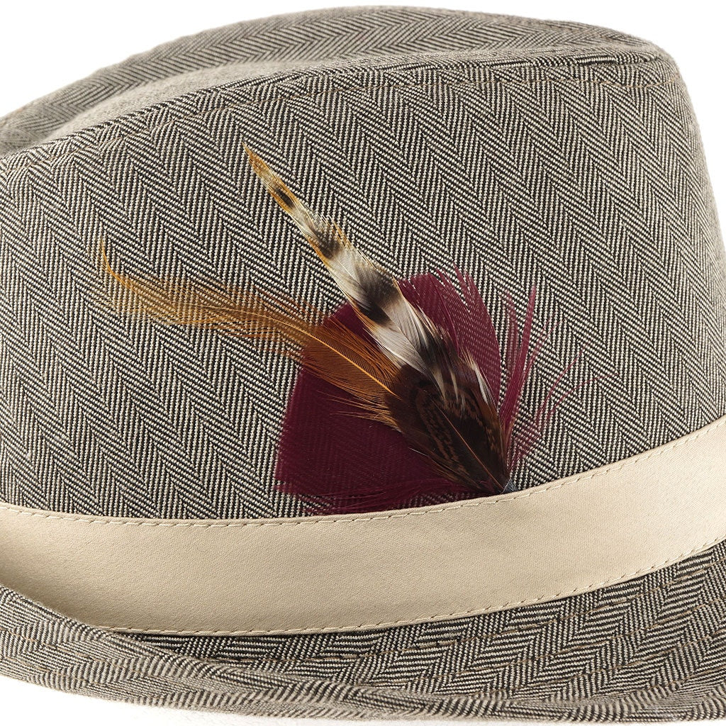 Pheasant-Turkey-Hackle Feather Hat Trims