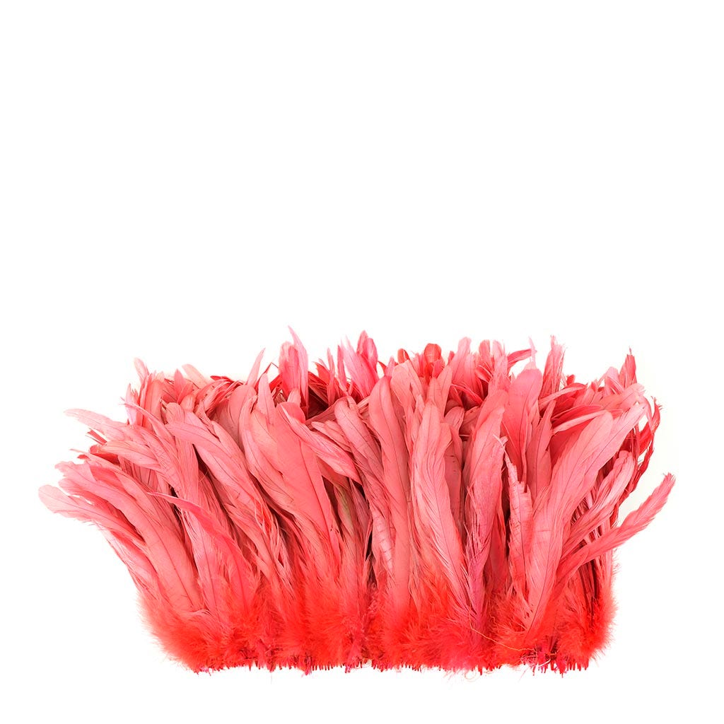 Rooster Coque Tails-Bleach-Dyed Coral