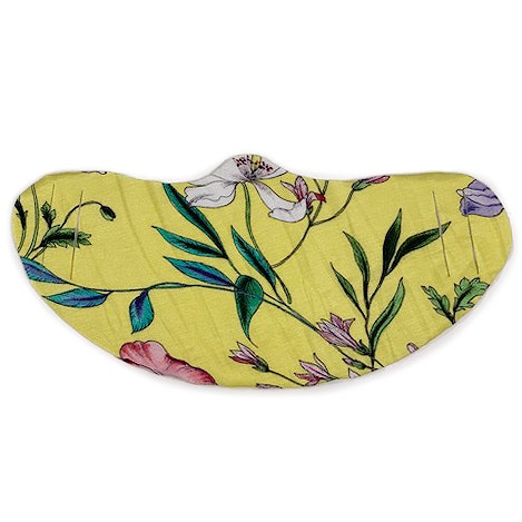 Fabric Protective Face Mask - 5 Pieces - Yellow Floral