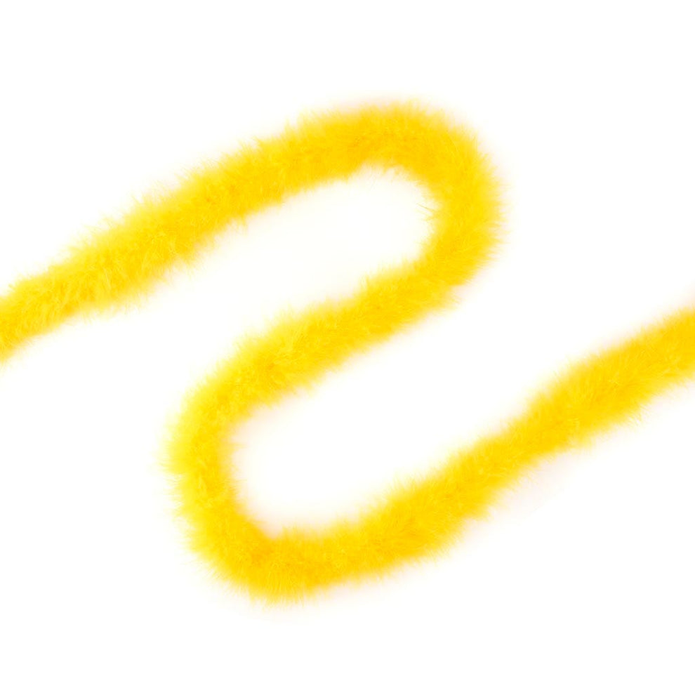 Gold Marabou Feather Boa | 2 Yards Medium Weight Solid Color Boa ...