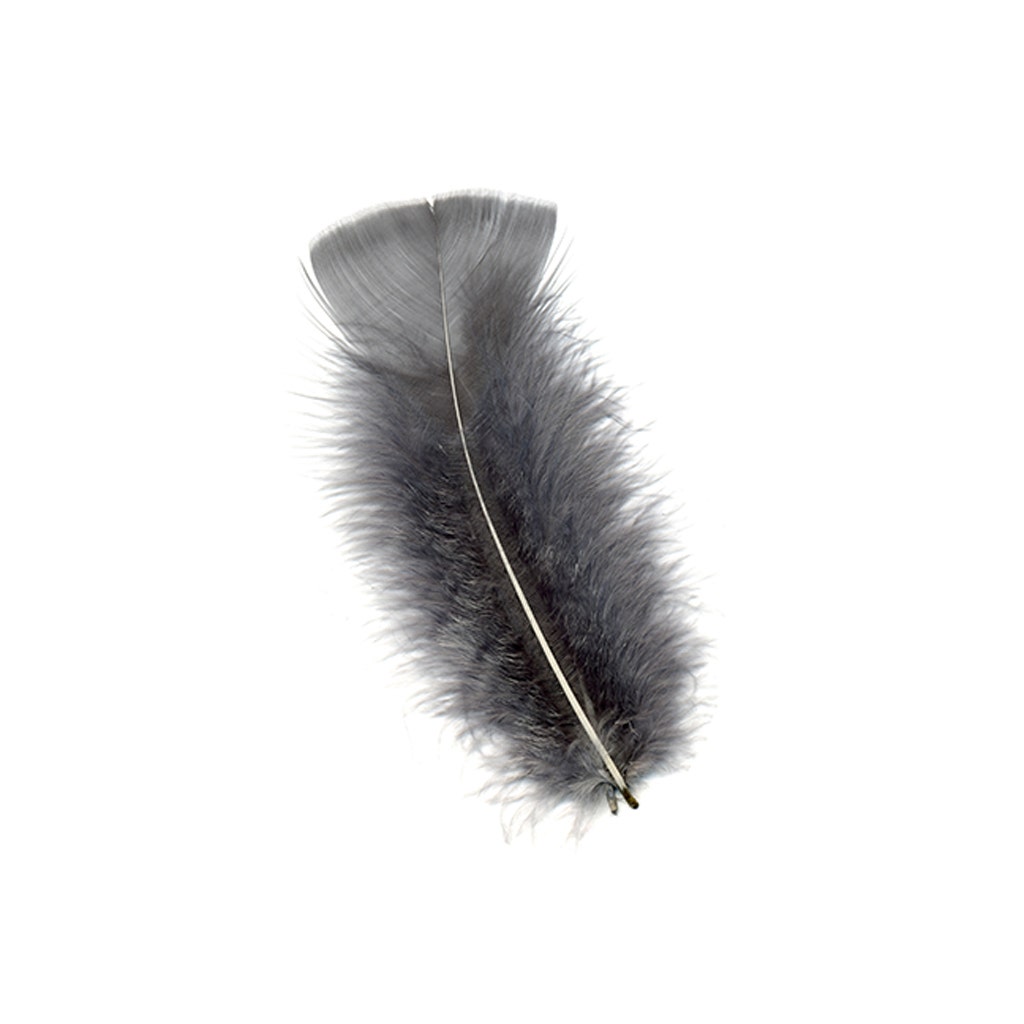 Turkey Feather Flats Dyed - Blue Dunn