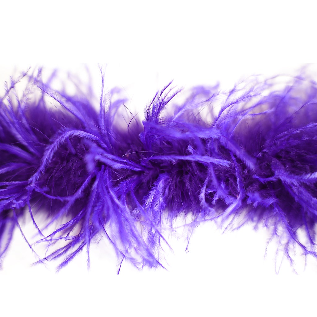 Regal Puprle 2 Ply Ostrich Feather Boa