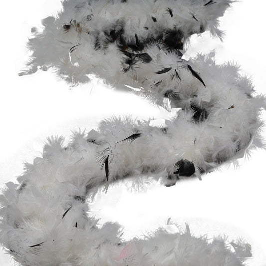1920s Inspired White Chandelle Feather Boa – Unique Vintage
