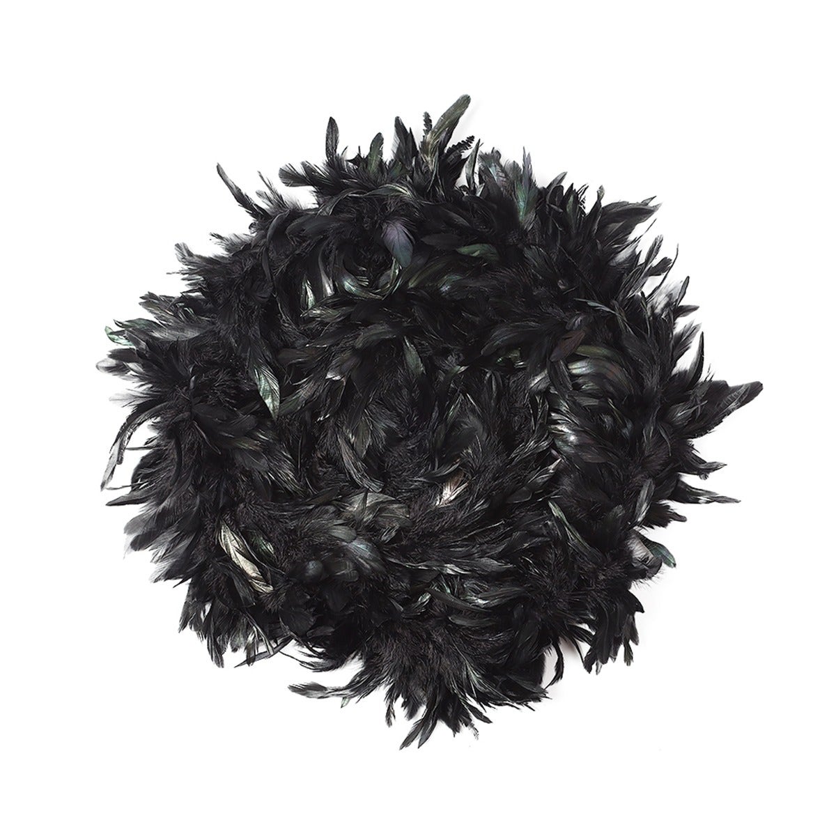 Schlappen Boa-Dyed Iridescent - Black/Iridescent