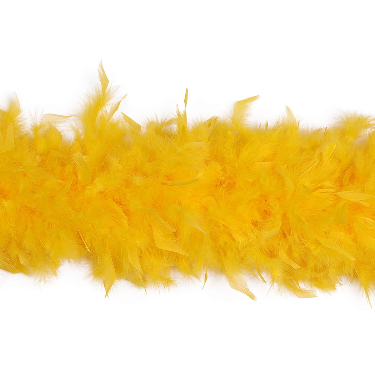 Chandelle Feather Boa - Heavyweight  - Gold