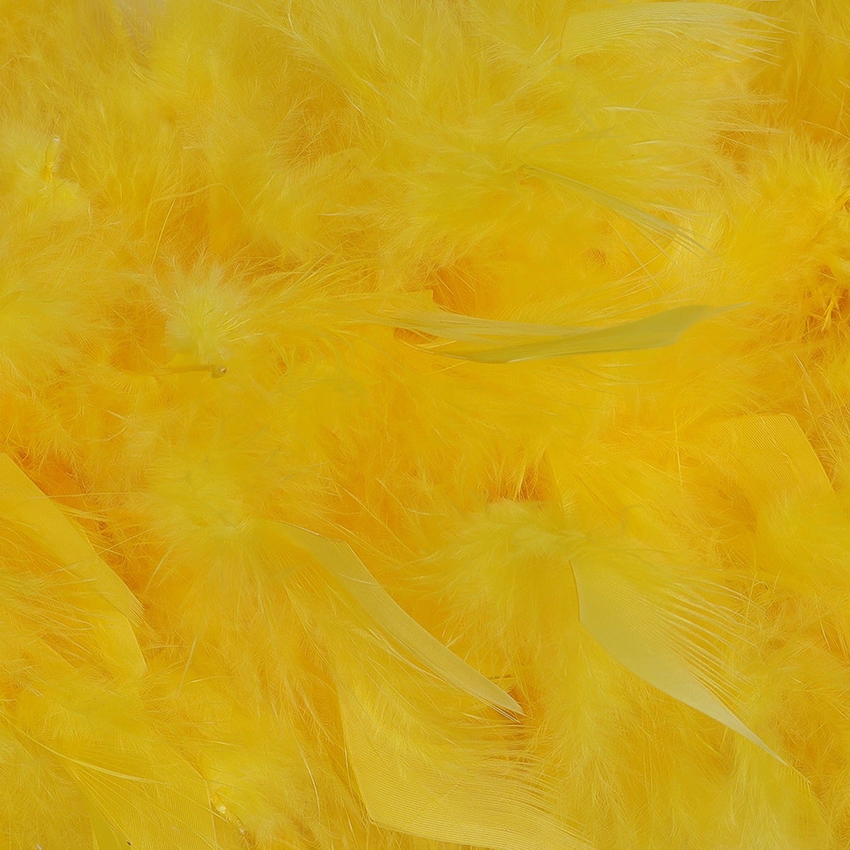 Chandelle Feather Boa - Heavyweight  - Gold