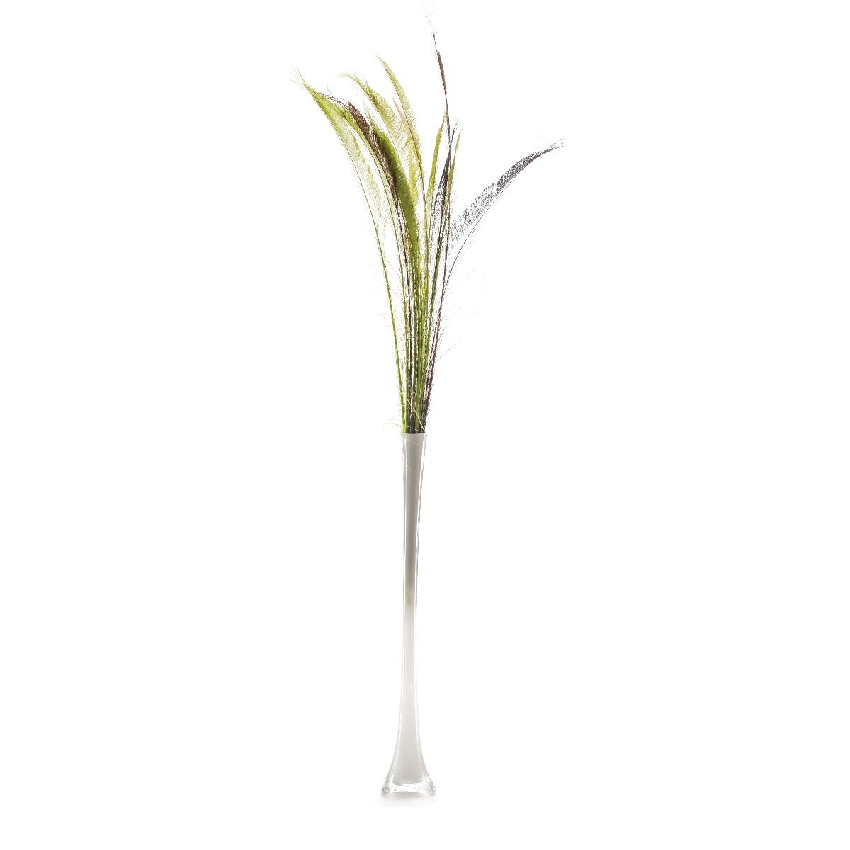 White Eiffel Tower Glass Vase 24 Inches | Buy Wedding Centerpiece