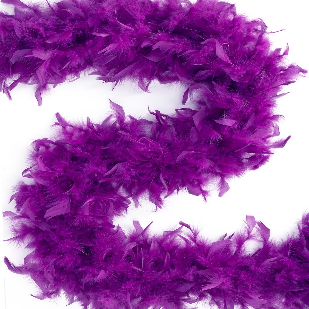 Chandelle Heavyweight Feather Boa Purple