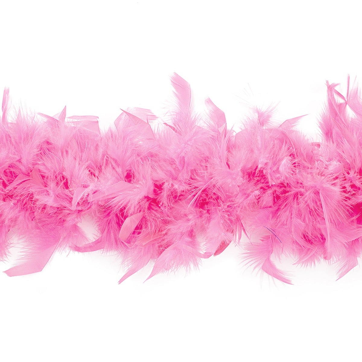 Chandelle Feather Boa - Medium Weight - Pink Orient