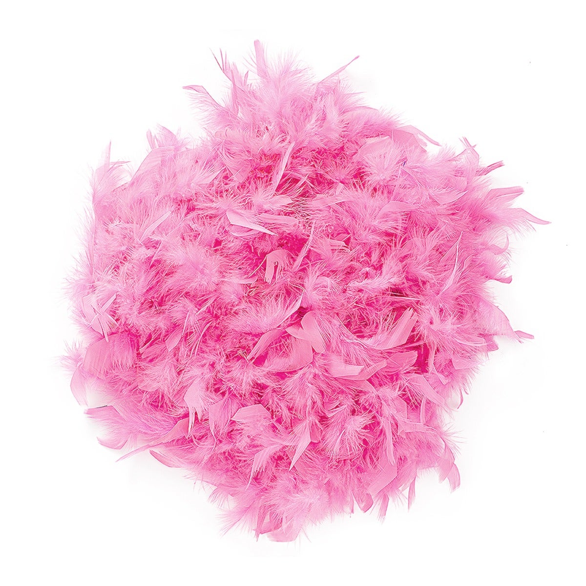 Chandelle Feather Boa - Medium Weight - Pink Orient