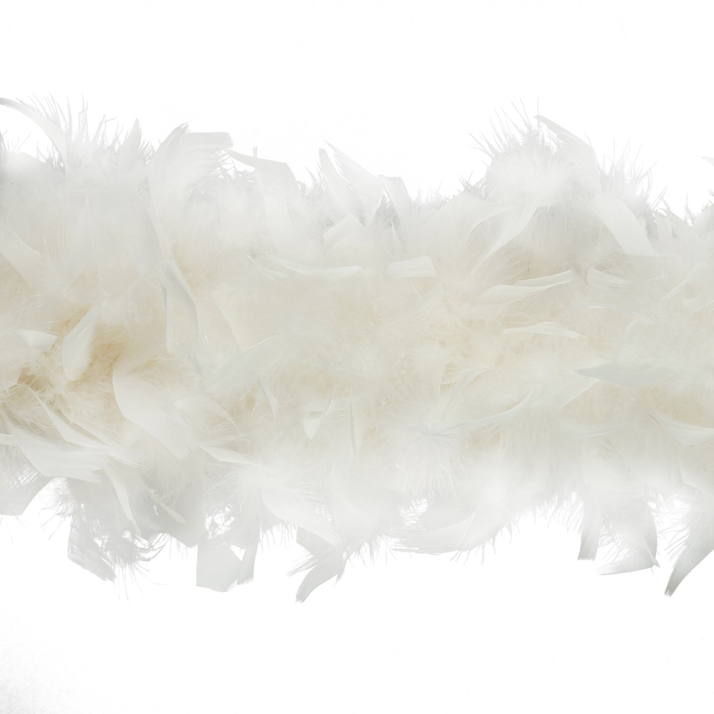 Chandelle Feather Boa - Heavyweight  - Ivory