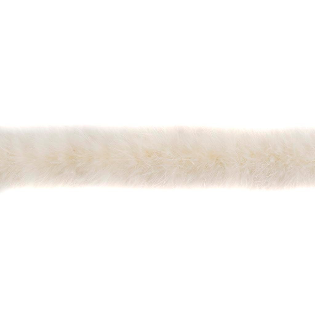 Marabou Feather Boa - Mediumweight - Ivory