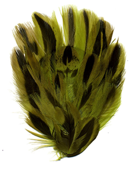 Duck Plumage Feather Pad - Lime