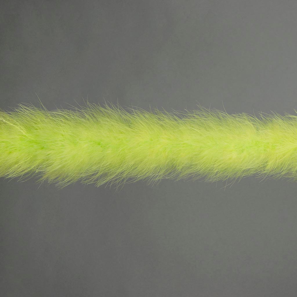 Full Marabou Feather Boa - Lime