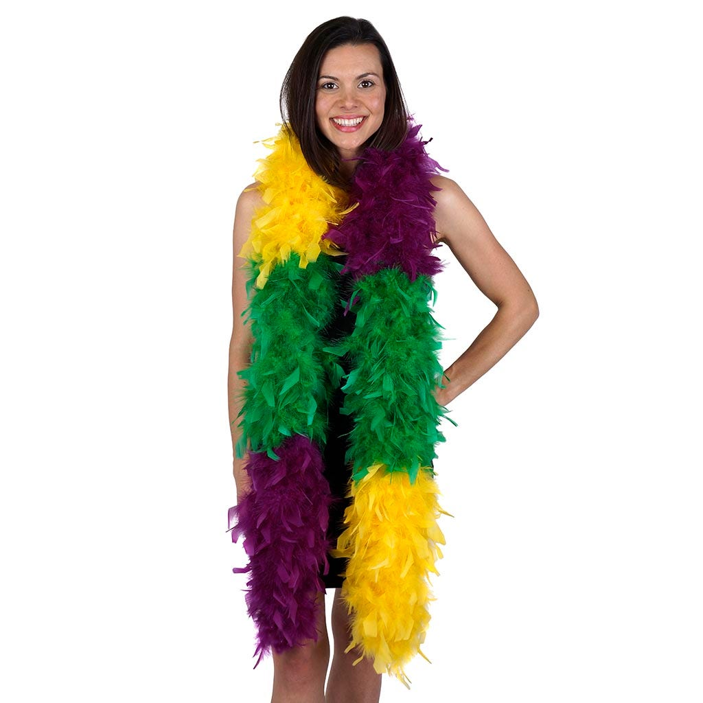 Chandelle Feather Boa - Heavyweight - Sectional - Mardigras