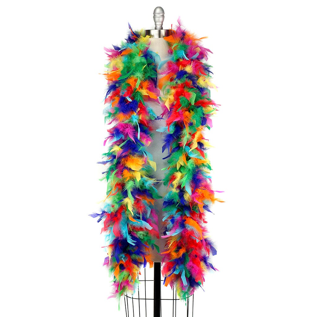 Feathers Heavy Weight Chandelle Feather Boas (80 Gram)