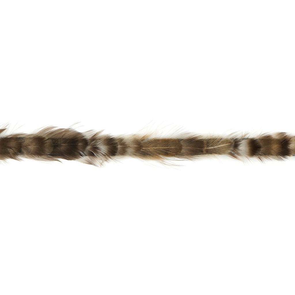 Feather Tape Trim w/Chinchilla - Natural