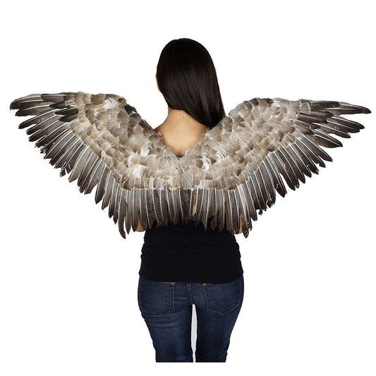 Adult Mockingbird Large Wings Costume - Angel Fairy Cosplay Halloween Feather Wing