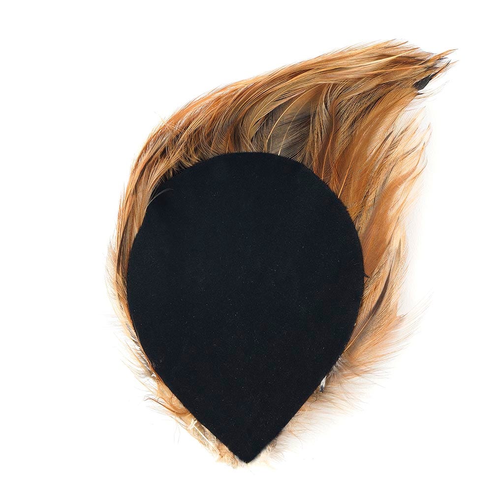 Furnace Hackle Feather Pads - Natural