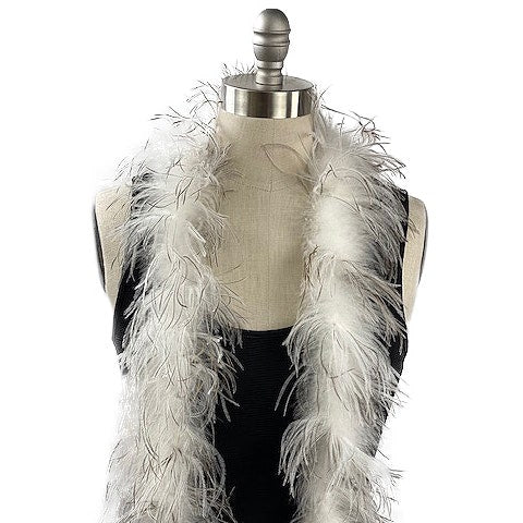 Ostrich Feather Boa - Value Two-Ply - Natural