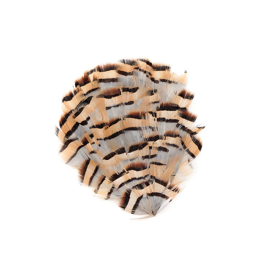 Partridge Plumage Feather Pad - Natural