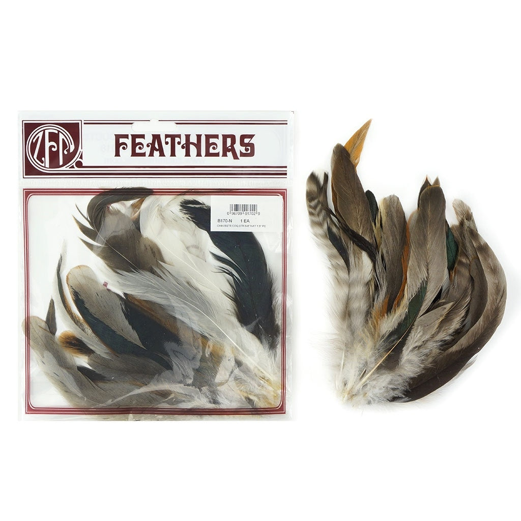 Strung Rooster Coque Assorted - Natural