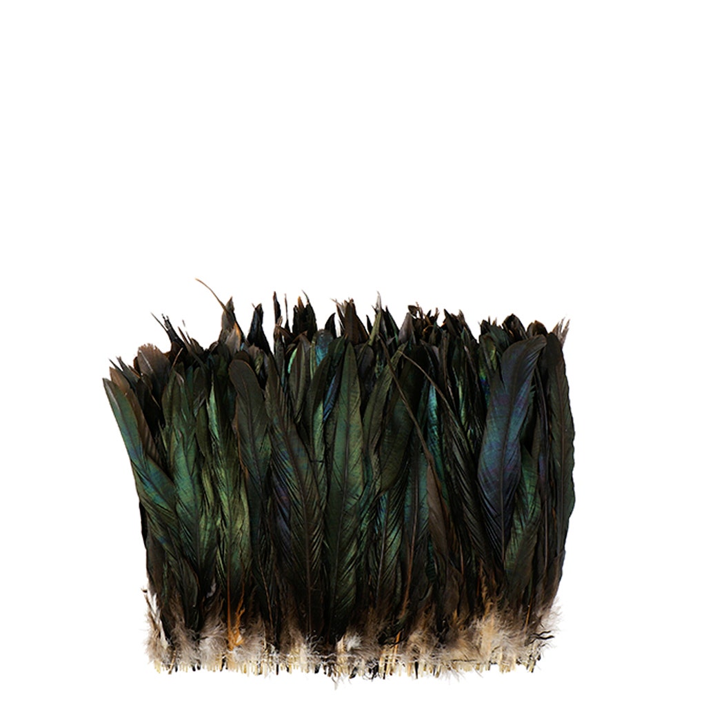 Rooster Coque Tails Feathers Bronze Natural 9-12" [1/4 LB Bulk]