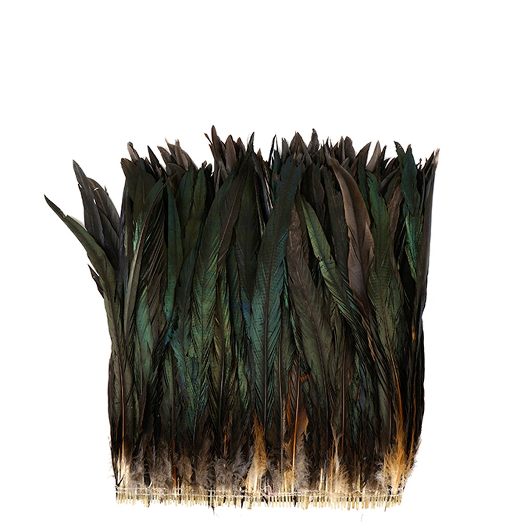Rooster Coque Tails Feathers Bronze Natural 13-16" [1/4 LB Bulk]