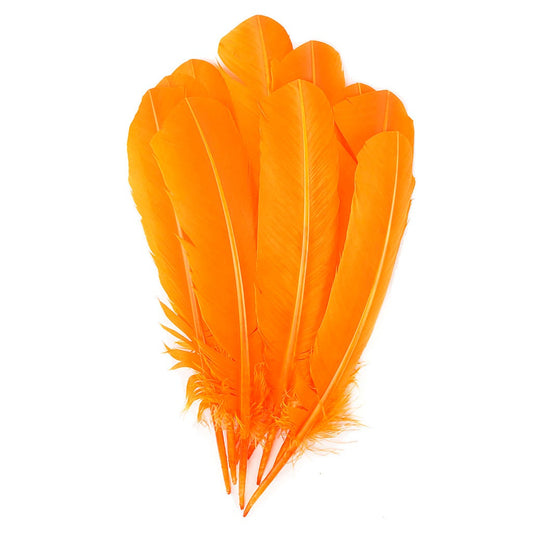 Turkey Quills Selected - Mango