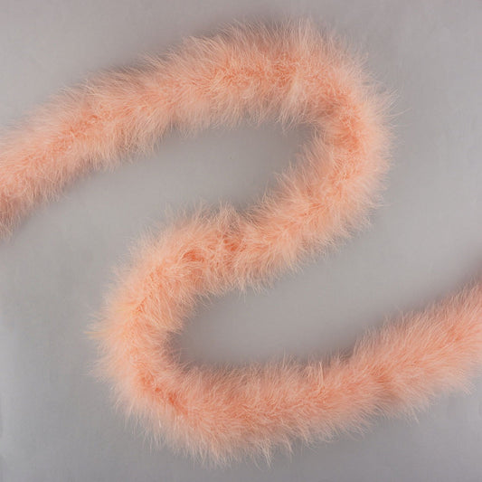 Extra Thick Marabou Feather Boa - Apricot Blush