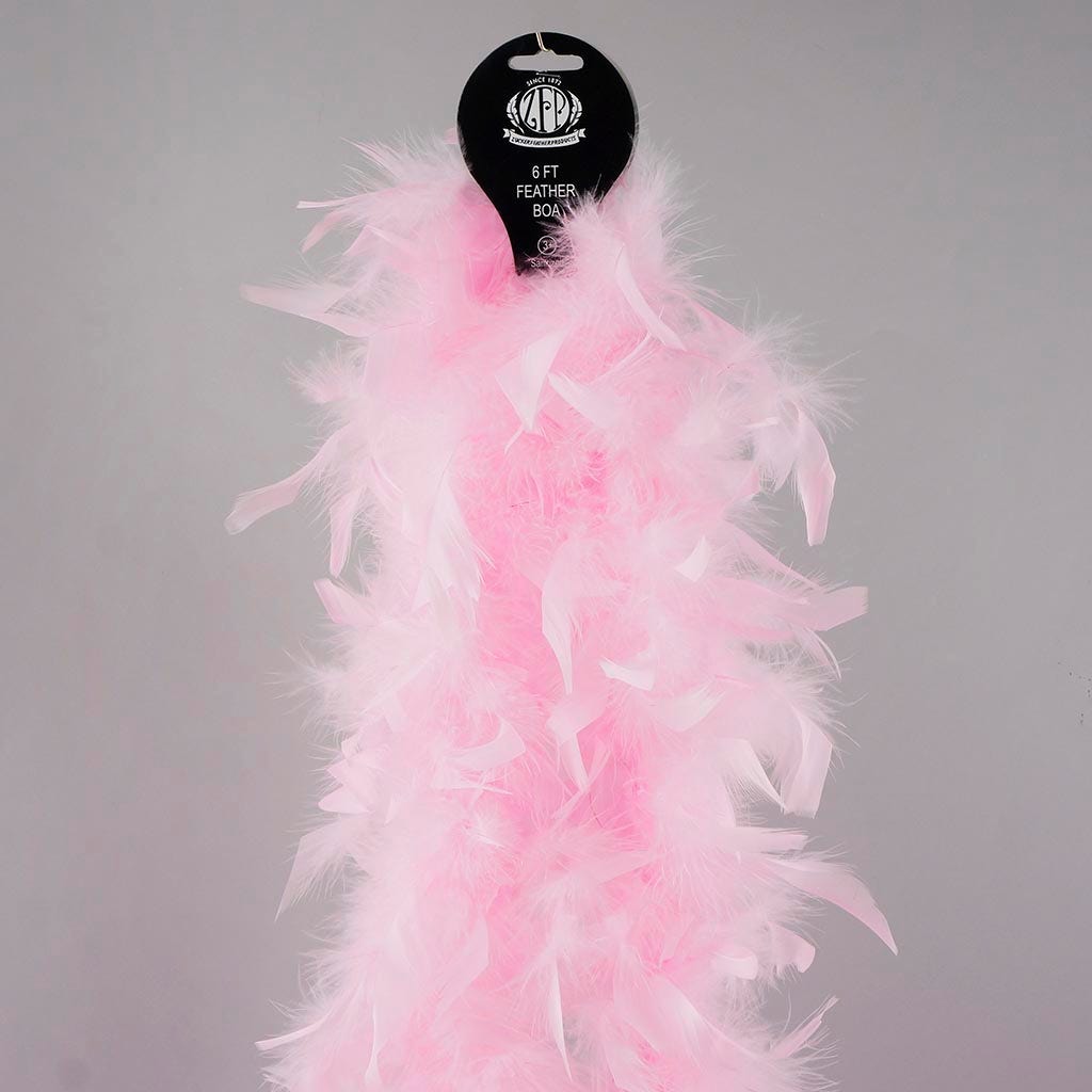 Chandelle Feather Boa - Lightweight - Candy Pink