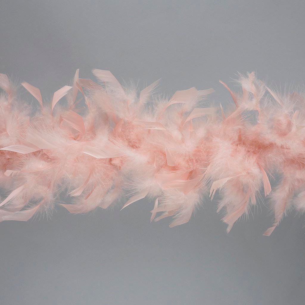 Chandelle Feather Boa - Lightweight -  Champagne