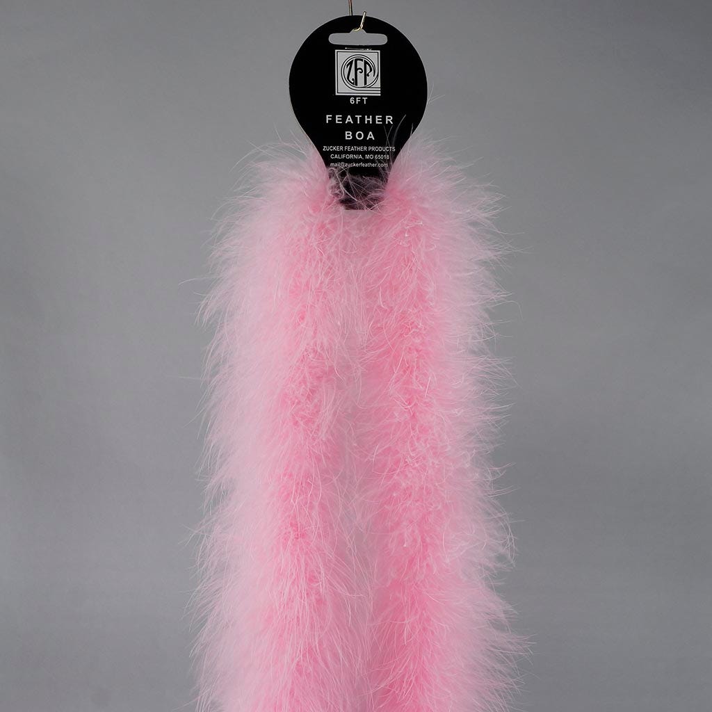 Full Marabou Feather Boa - Candy Pink