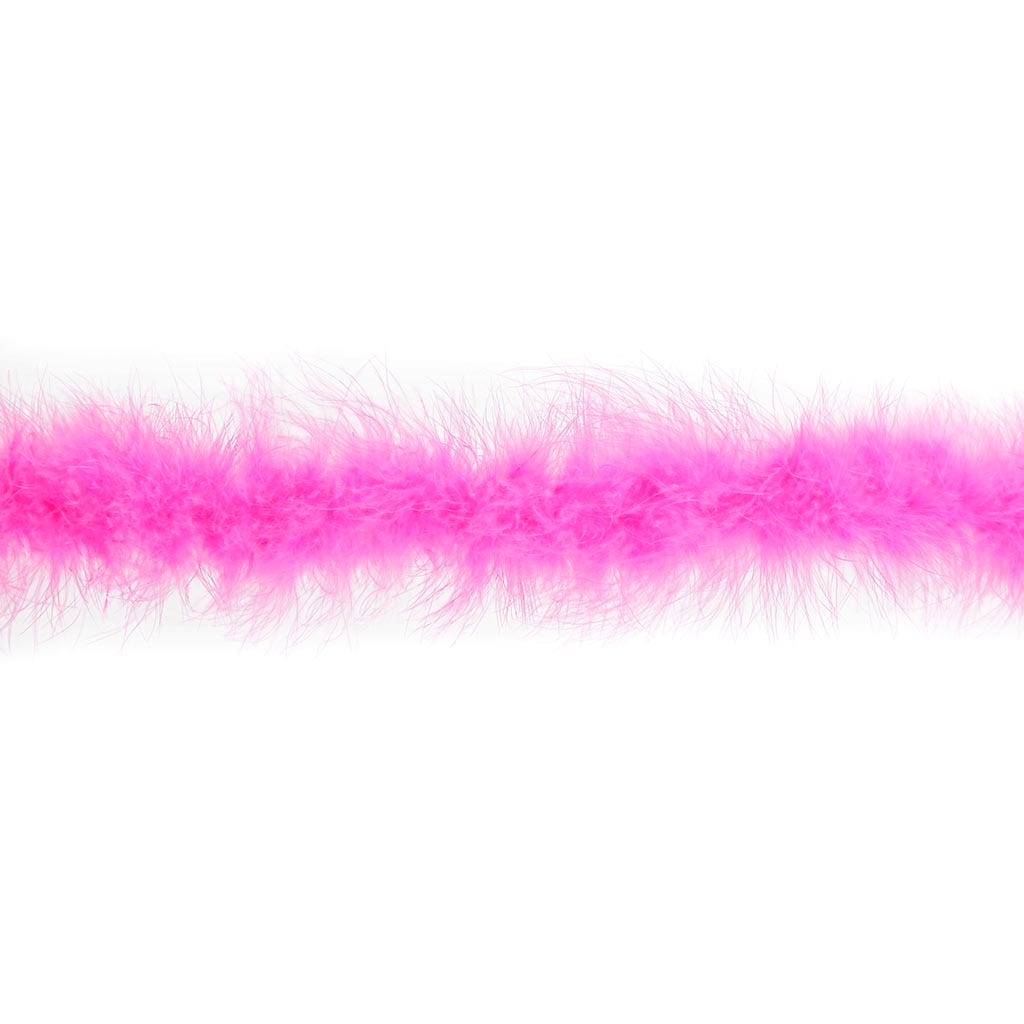 Marabou Feather Boa - Mediumweight - Pink Orient