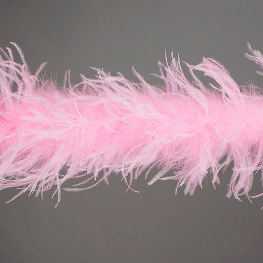Candy Pink 2 Ply Ostrich Feather Boa