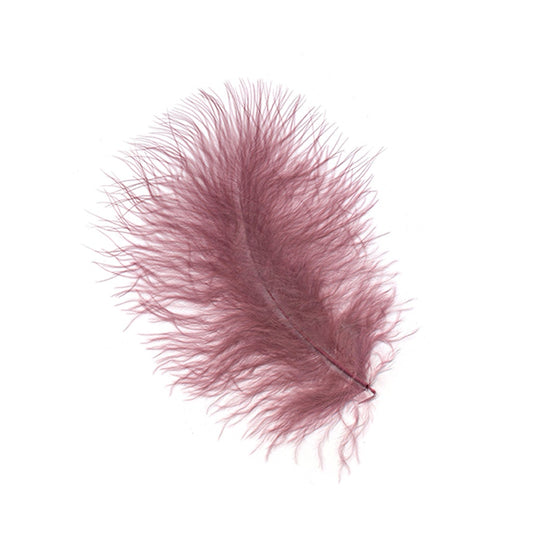 Turkey Marabou Dyed - Dusty Rose