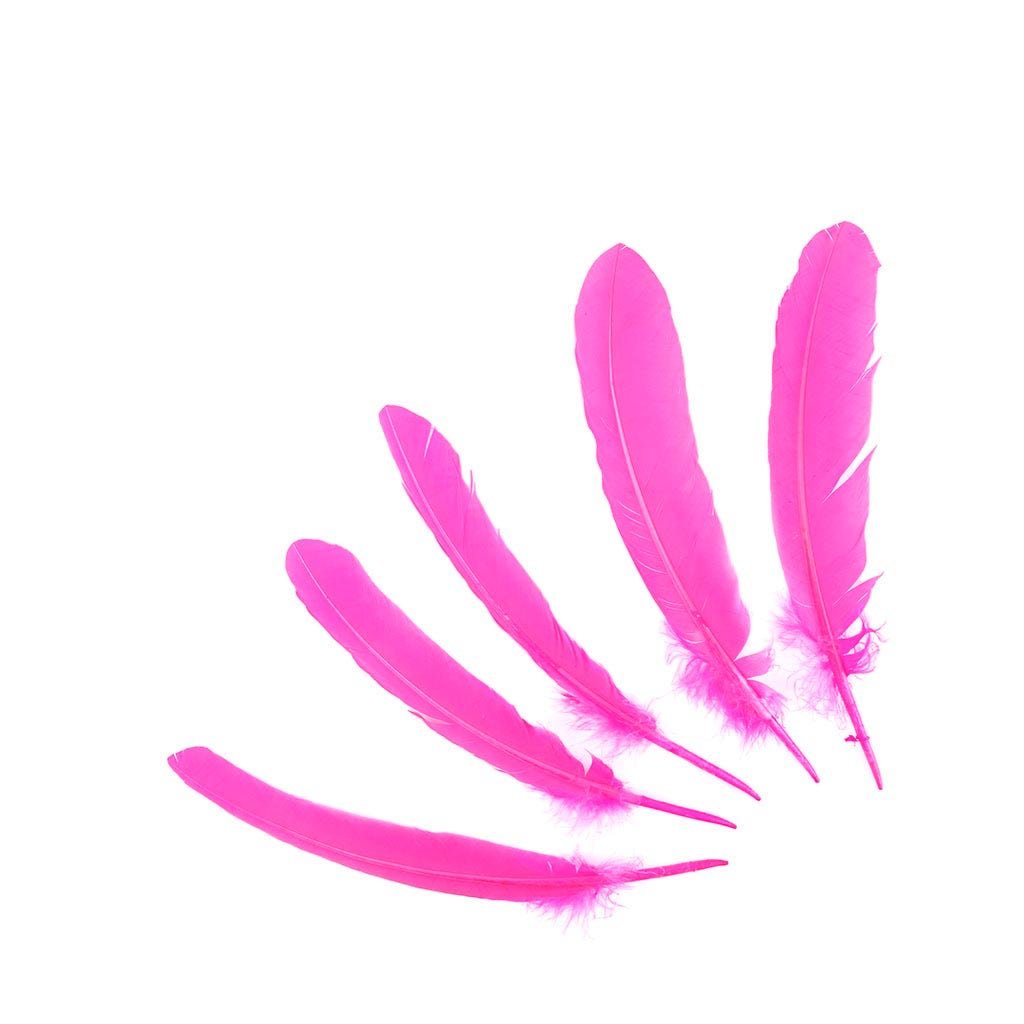 Turkey Quills Selected - Pink Orient