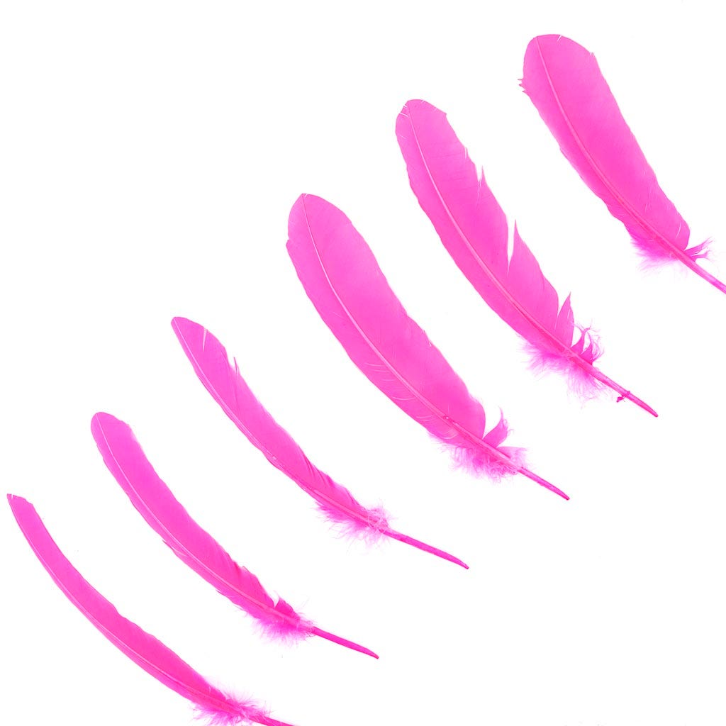 Turkey Quills Selected - Pink Orient