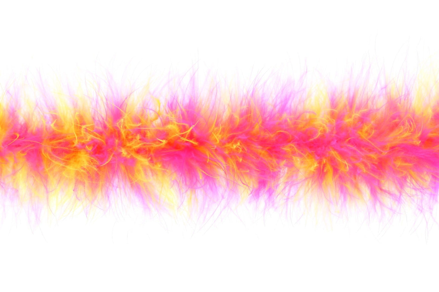 2 YARDS - Hot Pink Marabou Feather Boa 25g